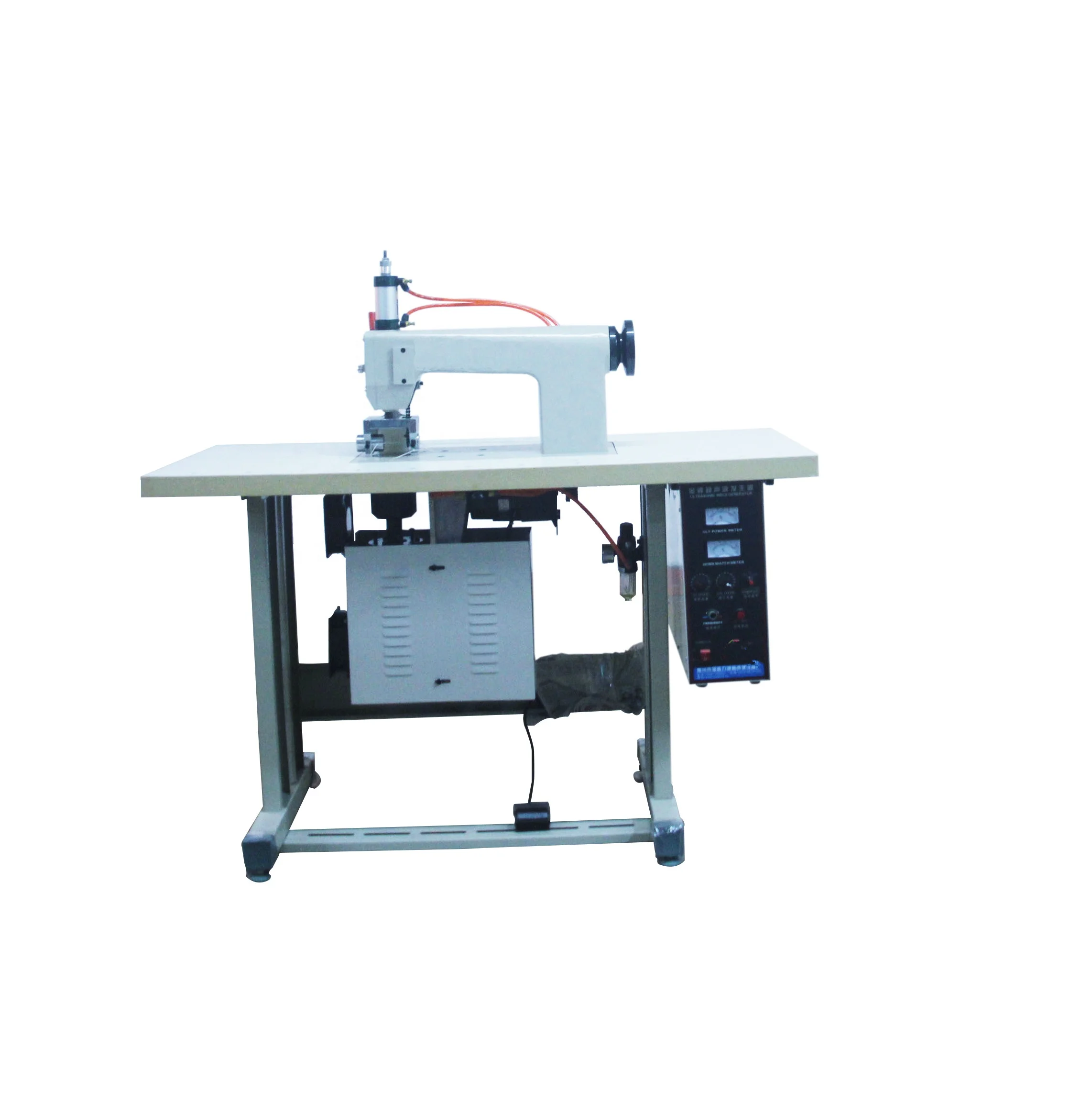 60mm-100mm ultrasonic lace sewing machine for table clothes satin cloth ultrasonic lace machine