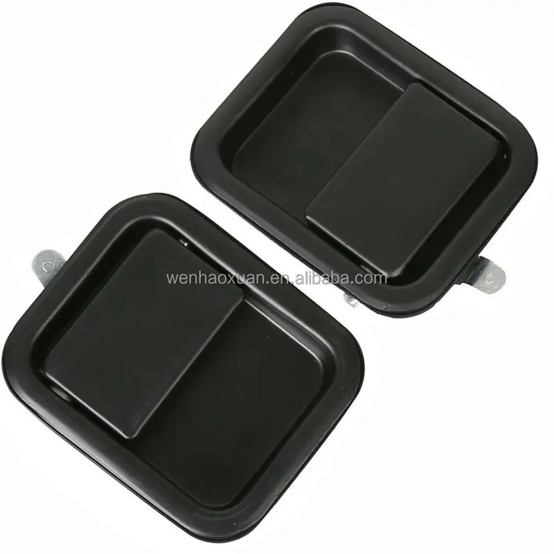 Black Outside Exterior Door Handle  L/R  for Jeep Wrangler 91-06    55176382AE  55076222   55176383AE 55076223