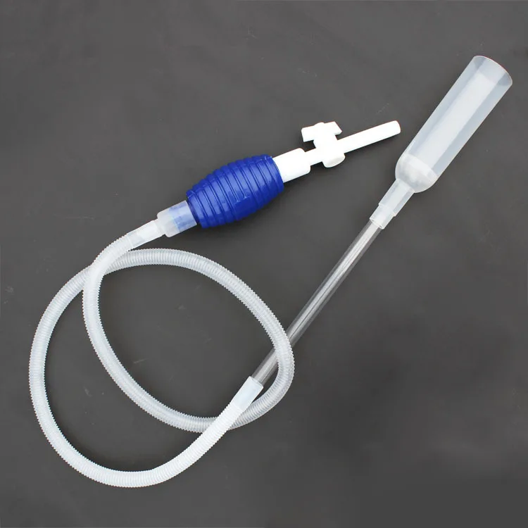 Aquarium Siphon Grave Cleaner Handheld Water Changer Siphon Drain Hose Sand Washing Manual Water Changer