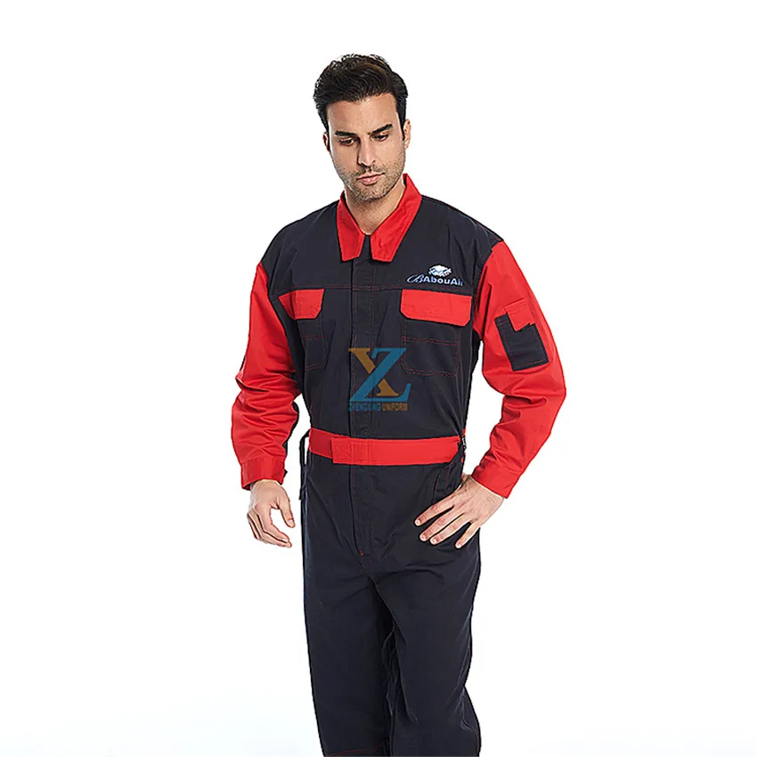 security uniform working coverall boiler suit