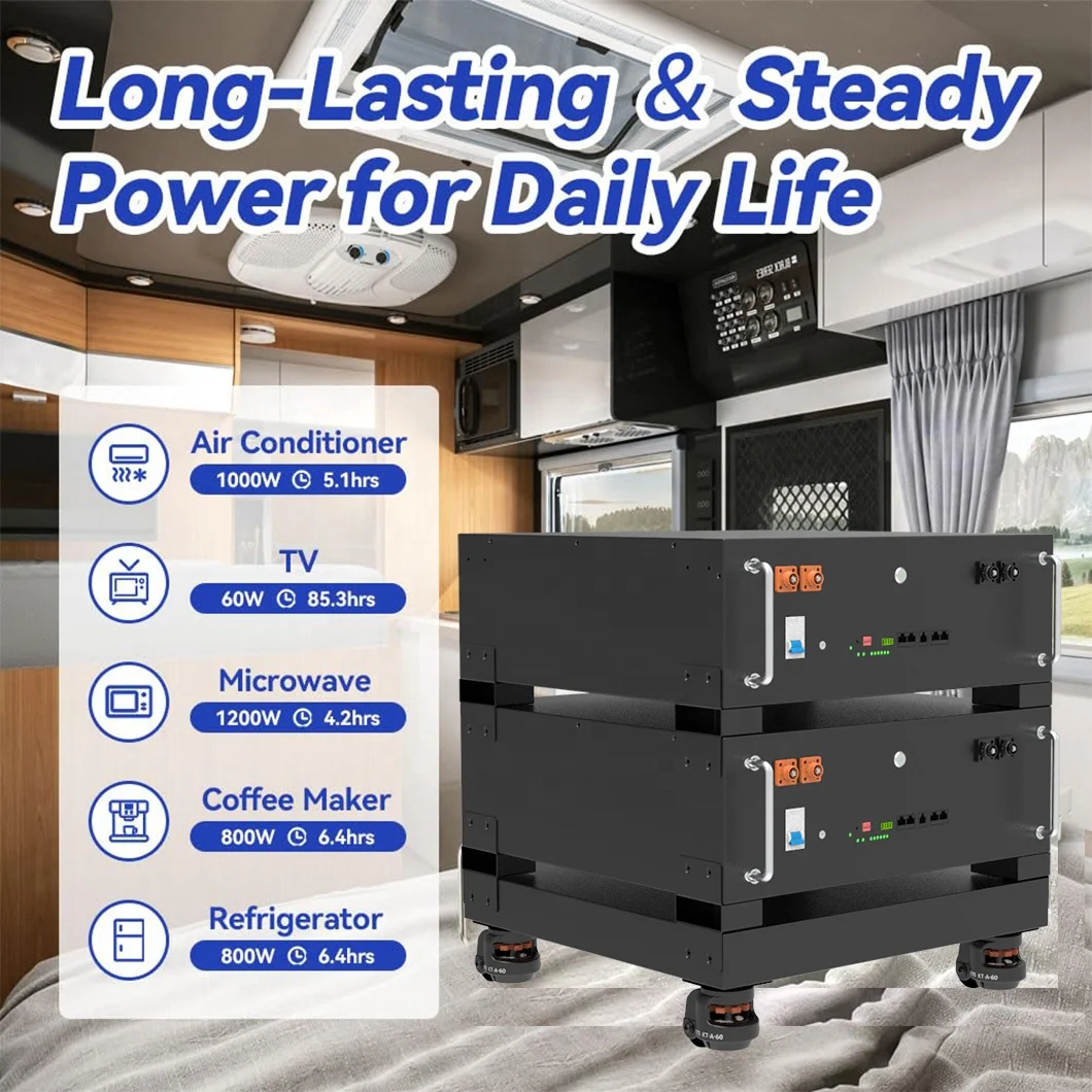 OEM ODM 5Kwh 10Kwh Rack Mounted Lifepo4 Battery Pack Solar Lithium Ion Server Rack Mounted Battery Pack For Solar System