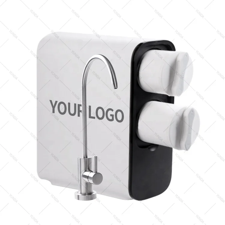 RO Reverse Osmosis Water Filtration System, Under Sink Tankless Purifier, 600 GPD, TDS Reduction, Faucet Included