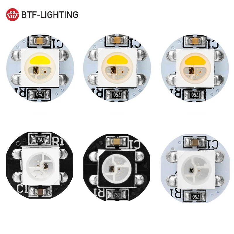 Circle board WS2812B smd led chip SK6812 rgbw rgbww rgbnw