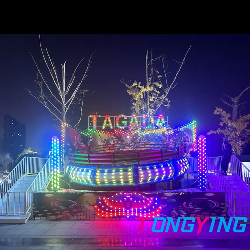 Funfair crazy 35 persons isco turntable Amusement park thrilling ride toys adults playground