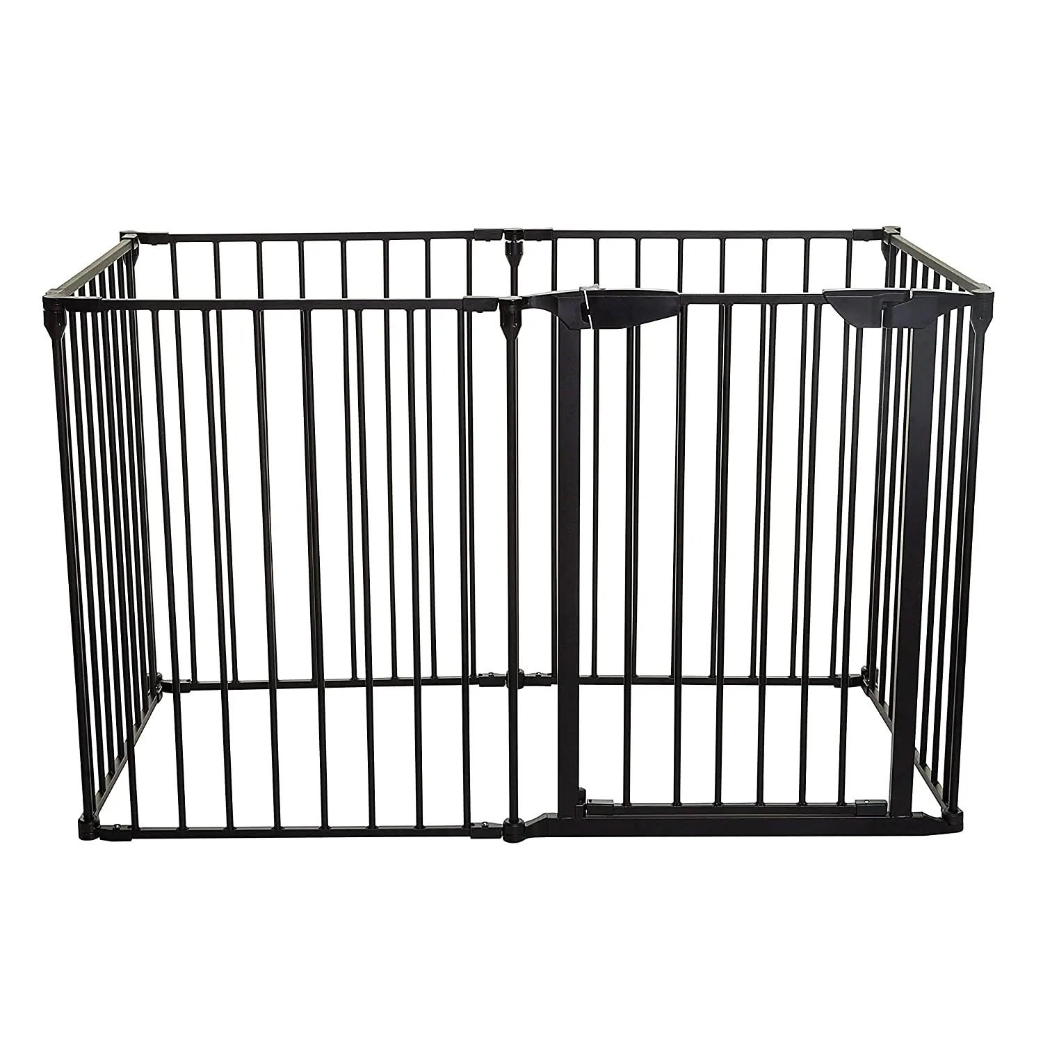 Factory Direct Sale Free 8-Panel Foldable Baby Safety Playpen Metal Dog Play Yard Fence Gate for Pet Playgrounds