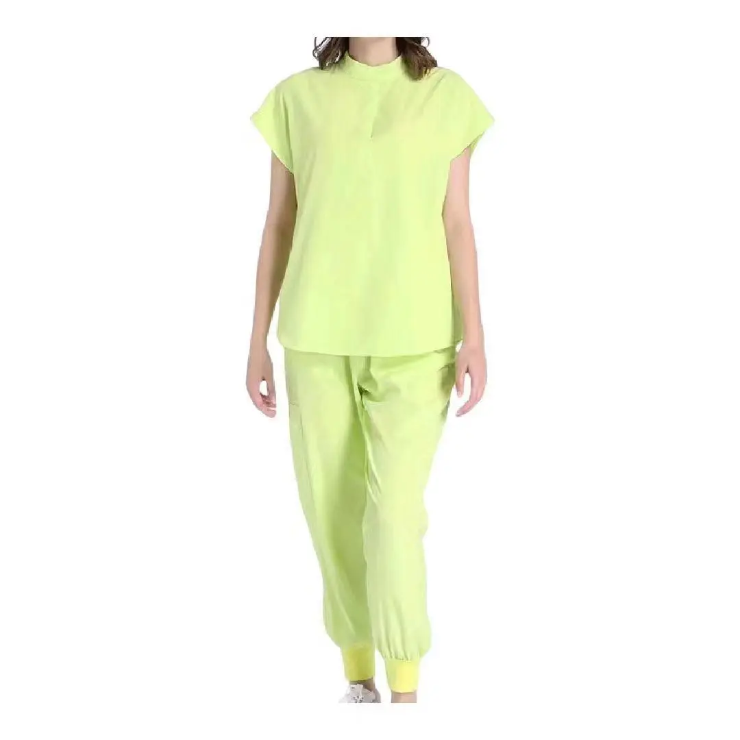 Hot Sell Scrub Suits Stretch Breathable Women Sets Jogger Nursing Scrubs Uniforms Medical Spandex Hospital Scrubs Uniforms Sets