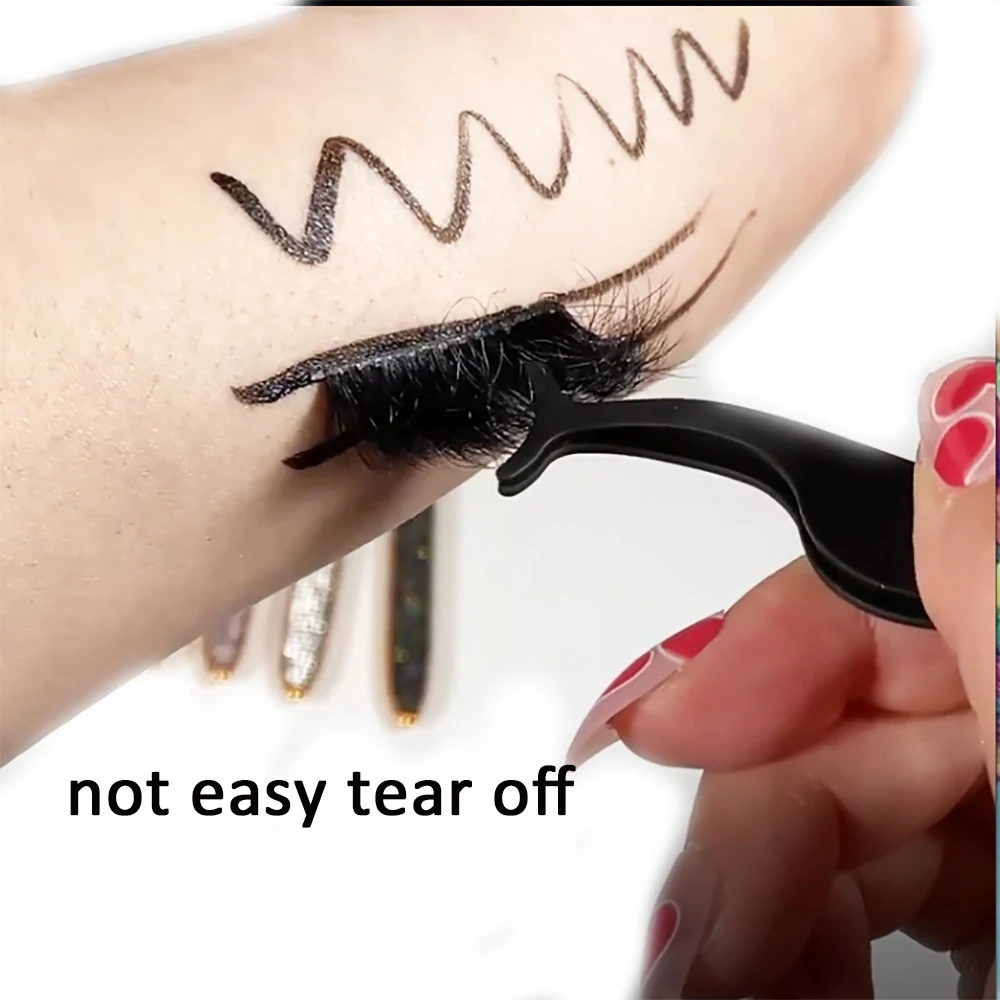 Самоклеящаяся подводка для глаз Волшебная подводка для глаз водостойкая клейкая подводка для глаз