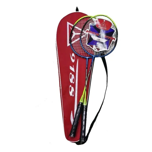 OEM Cheap Price Steel Badminton Products OEM Colorful Set Badminton Racket