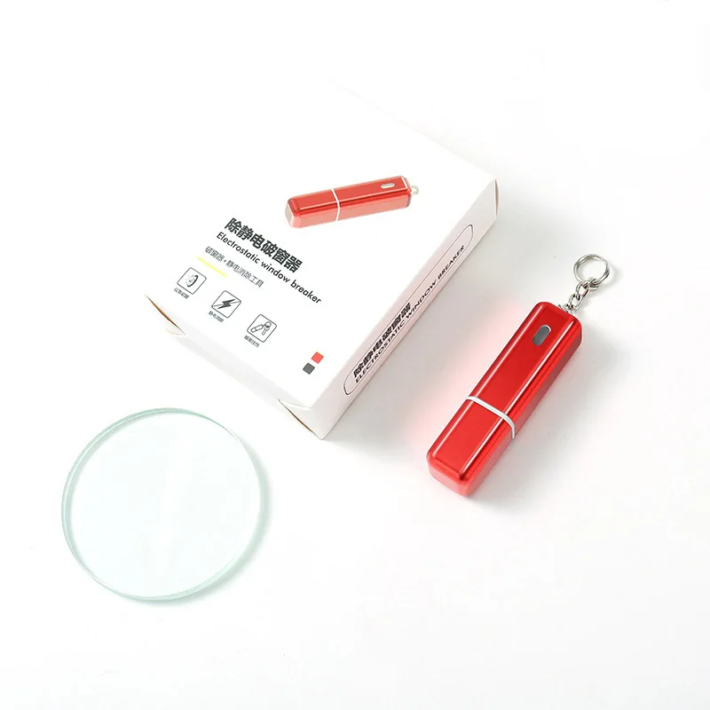 Car Escape Tool, Compact Emergency Hammer 2-in-1 Anti-static Antistatic Elimination Electricity and Window Breaker