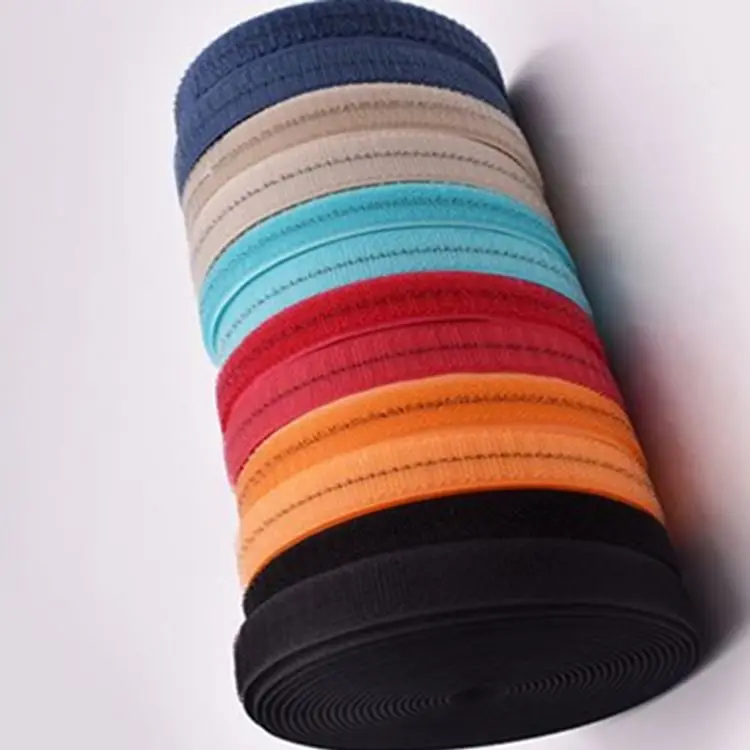 high quality Silver fiber EMF shielding hook and loop conductive velcro