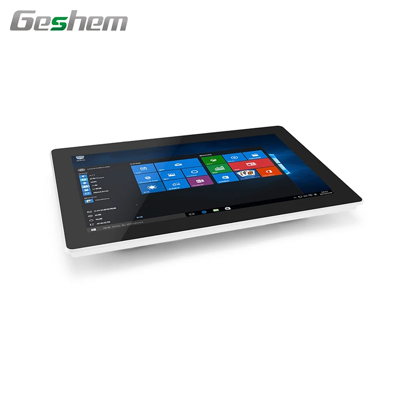 
21.5 inch front IP65 capacitive industrial touch screen panel pc tablet with 2 Lan WiFi support windows 7 8 10 and linux OS 