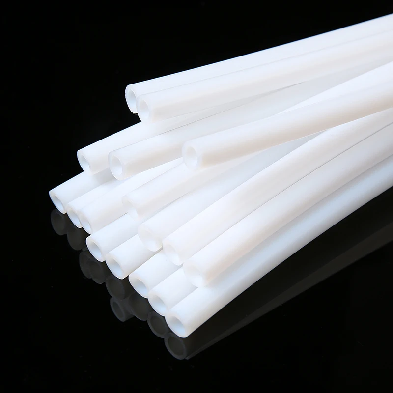 Cheap price white flexible ptfe pipe suppliers high lubrication resistant ptfe tube