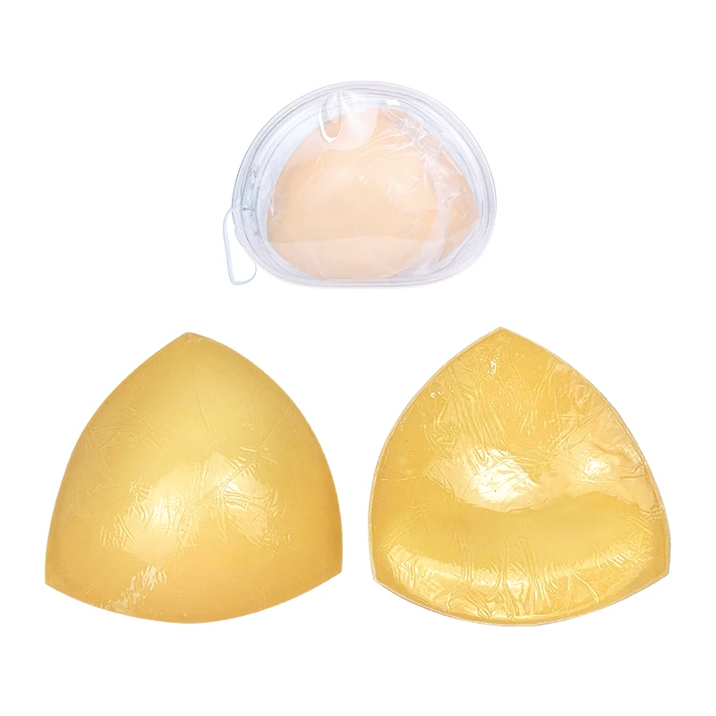 INVISFEEL reusable silicone breast pad nude underwear pad Cotton Bra Stick-On Pads Intimates Accessories