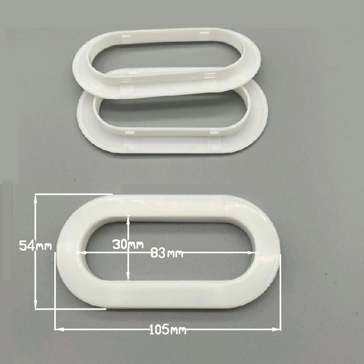 Ручки, ручки, гофрированные футляры для переноски, картонная коробка, портативный пластиковый 11*5,5*1 см, от 4 до 7 мм, 5 листов, 90*35 мм, белый, Gua PE