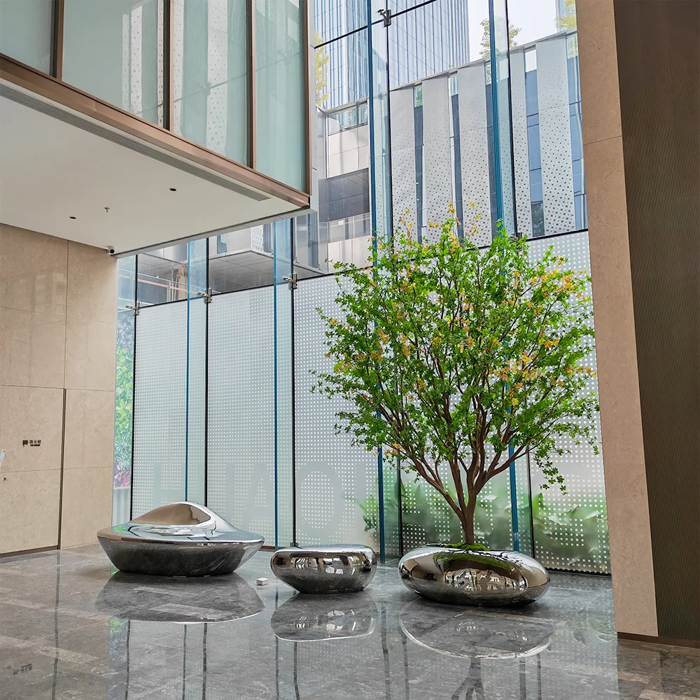 YouTube Hot Luxurious Handmade Fake Green Plant Artificial Enkianthus Perulatus Tree for Home Hotel Restaurant Office Decor