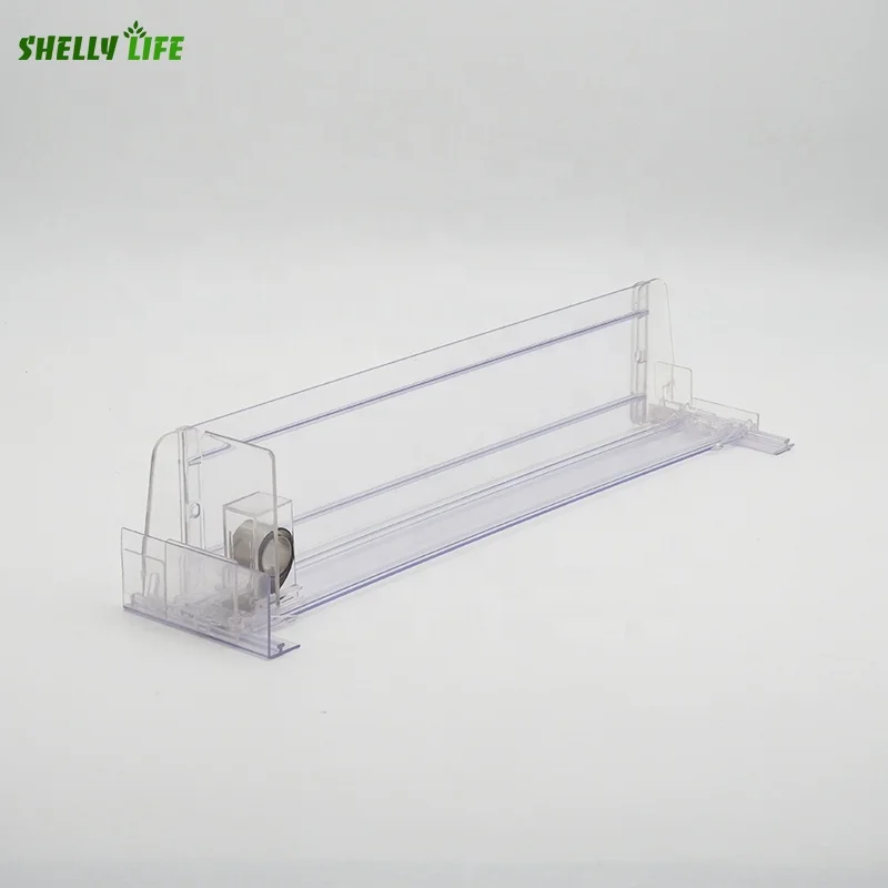 wholesale Auto-Feed retail spring Plastic supermarket Shelf Pusher System for