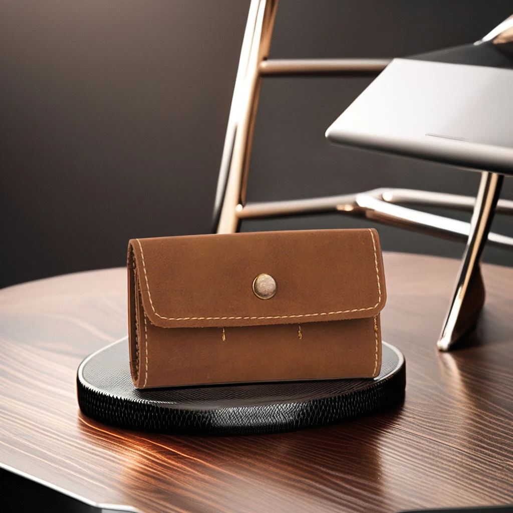 Retro Leather Organizer for Mobile Phone Game Computer SD Card Storage Memory Card and Credit Card Holder Bag
