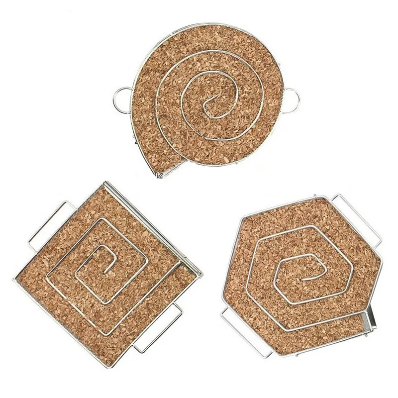 Корзина для холодного копчения из нержавеющей стали, Круглый квадратный генератор дыма, инструменты для бекона