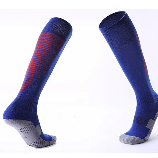 
Hot selling products knee high soccer thickened long tube antiskid sports socks 