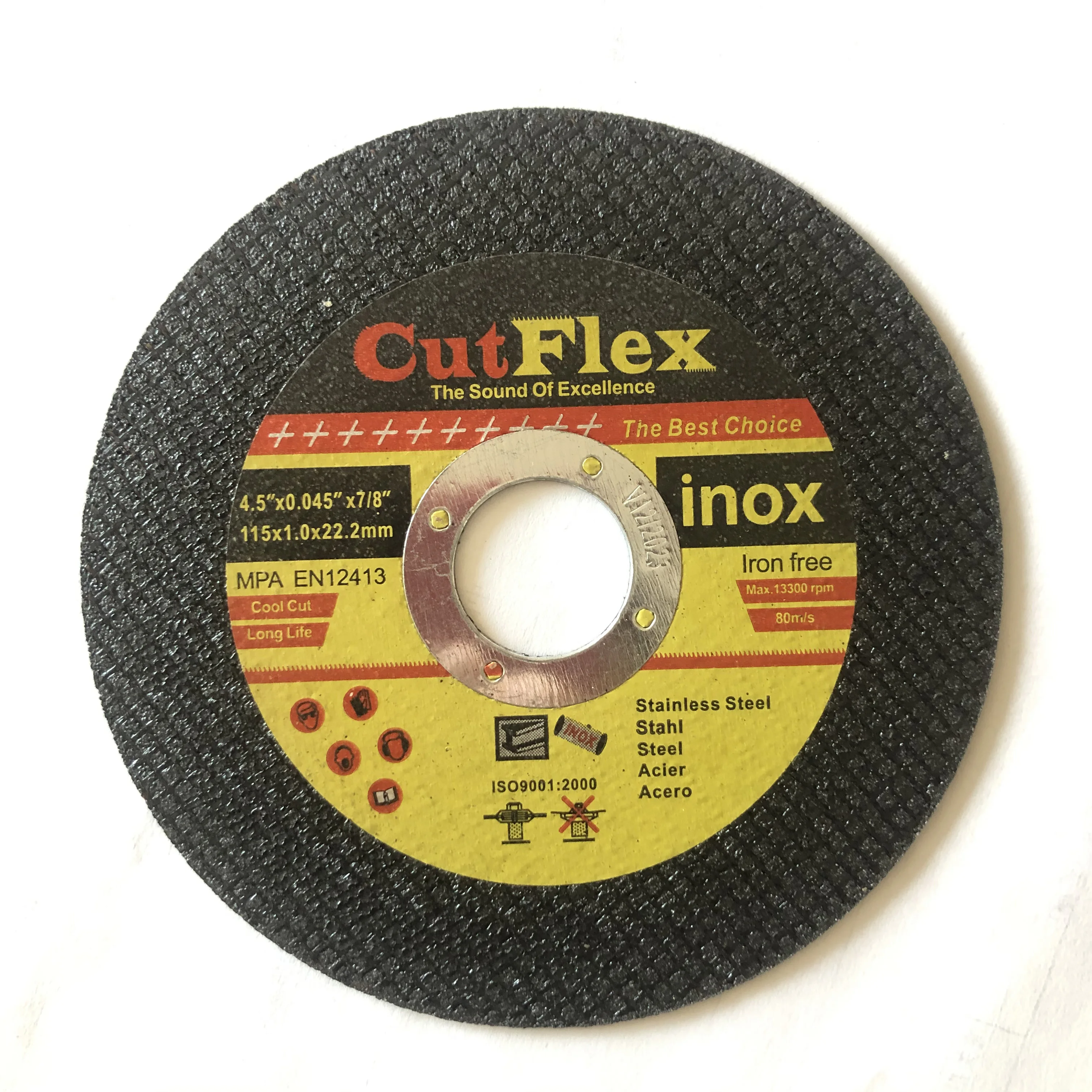 3m 4 4.5inch Disc Cut 75mm 115mm 125mm 230 Concrete Diamond Stone Metal Cutting Disc Flexible Cutting Disc for Stainless Metal