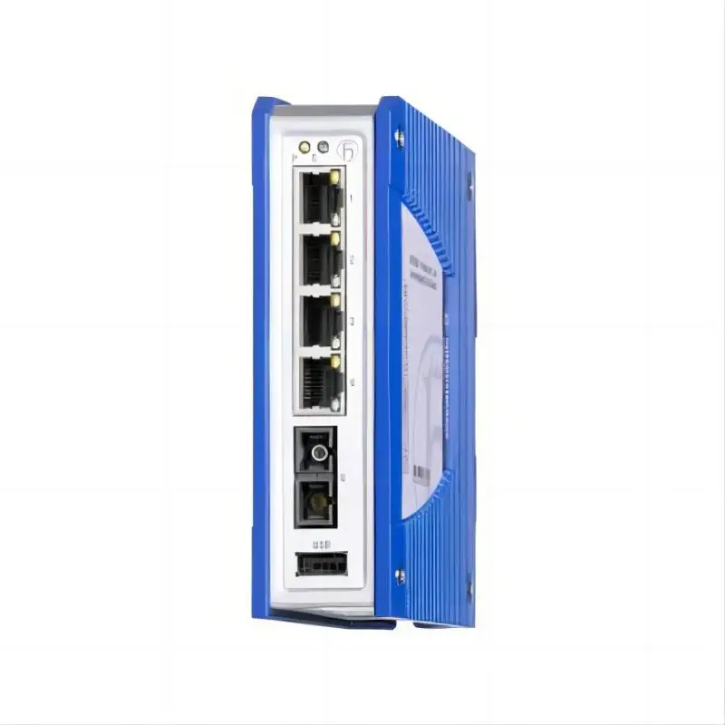 Hirschmann SPIDER-PL-20-04T1M29999TY9HHHH Unmanaged DIN Rail Fast/Gigabit Ethernet Switch