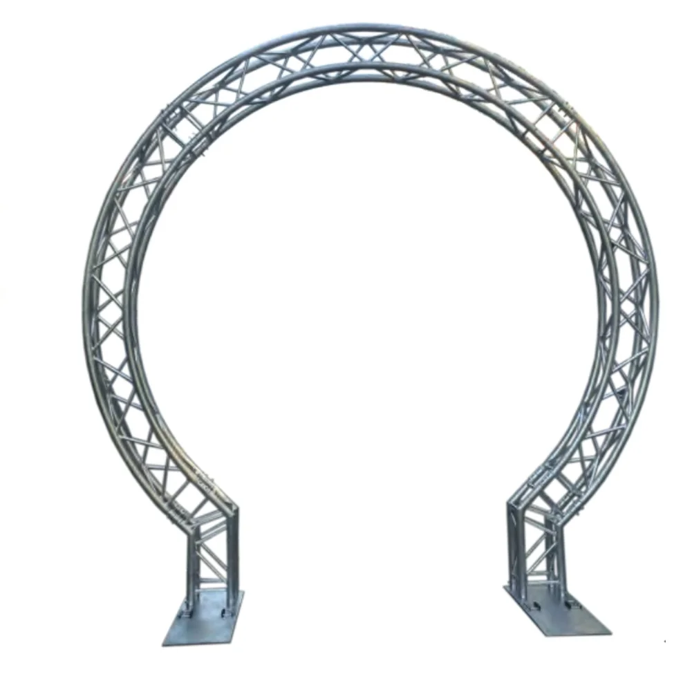 B30-QR Circular square tubes for special customized style in multipurpose shape truss wall thickness 50*2mm