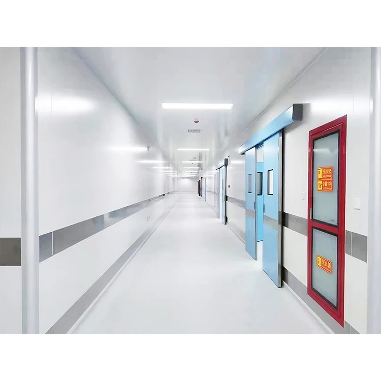 Interior Single Swing Cleanroom Windows Stainless Steel Cleanroom Wholesale Sliding Hospital Door For Chemistry Laboratory