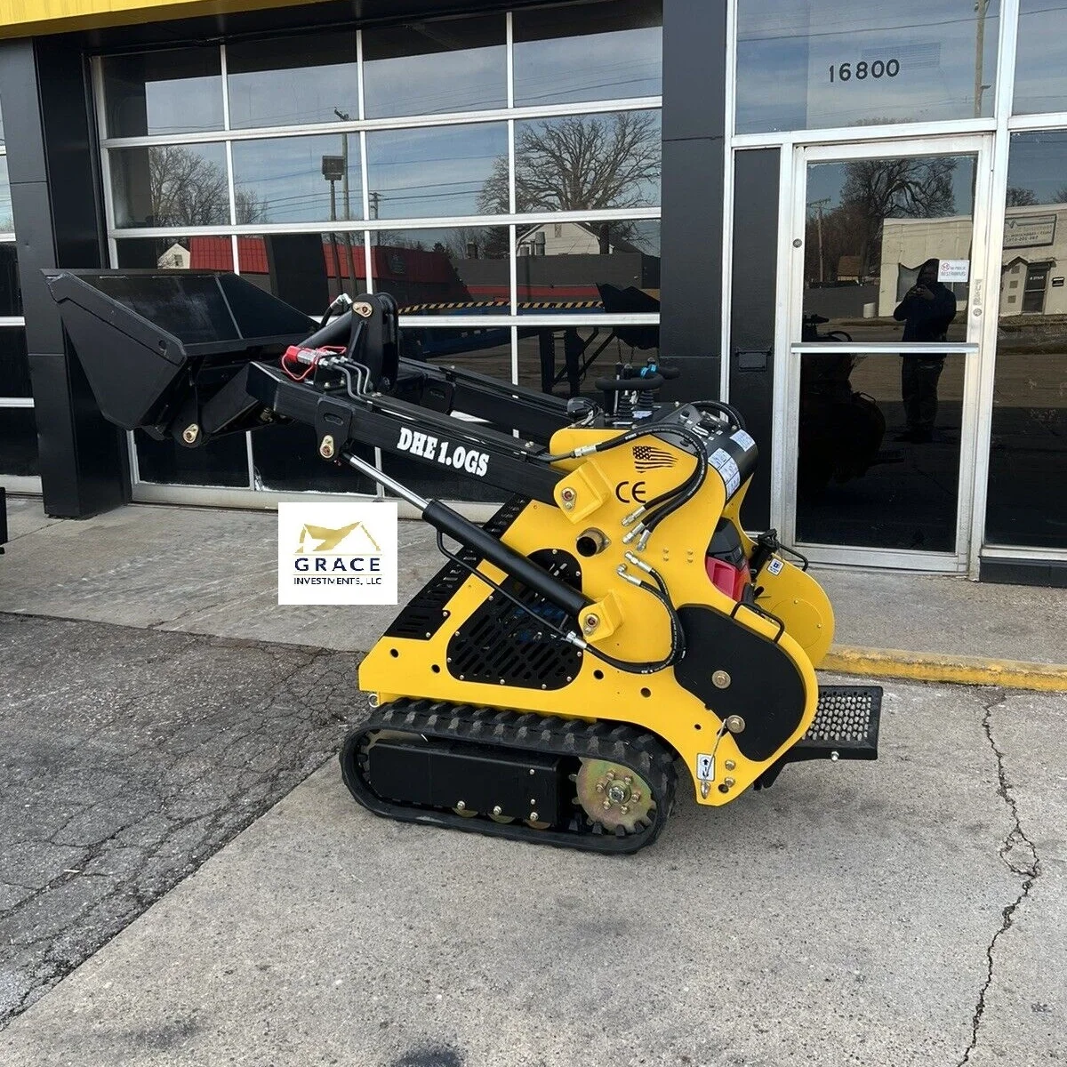 2023 HOT SELLING NEW DHE1.0GS 2,000LB MINI SKID STEER DARL HEAVY EQUIPMENT MINI SKIDSTEER 23HP (GRACE INV LLC)