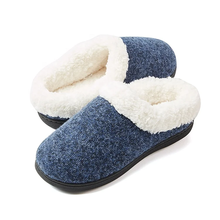 Luxury Winter Cozy Soft Plush Warm House Indoor Slippers Womens Lady Fur Slippers