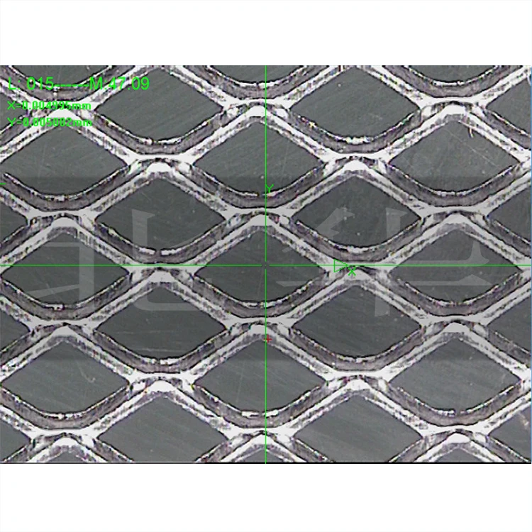 GDJDW small hole diamond shaped titanium precision expanded metal mesh/foil/grid for