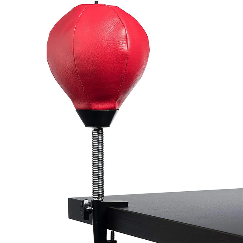 Desk Boxing Punching Bag Speed Ball Bags PU Punch Training Fitness Gym Sports Practical Stress Release
