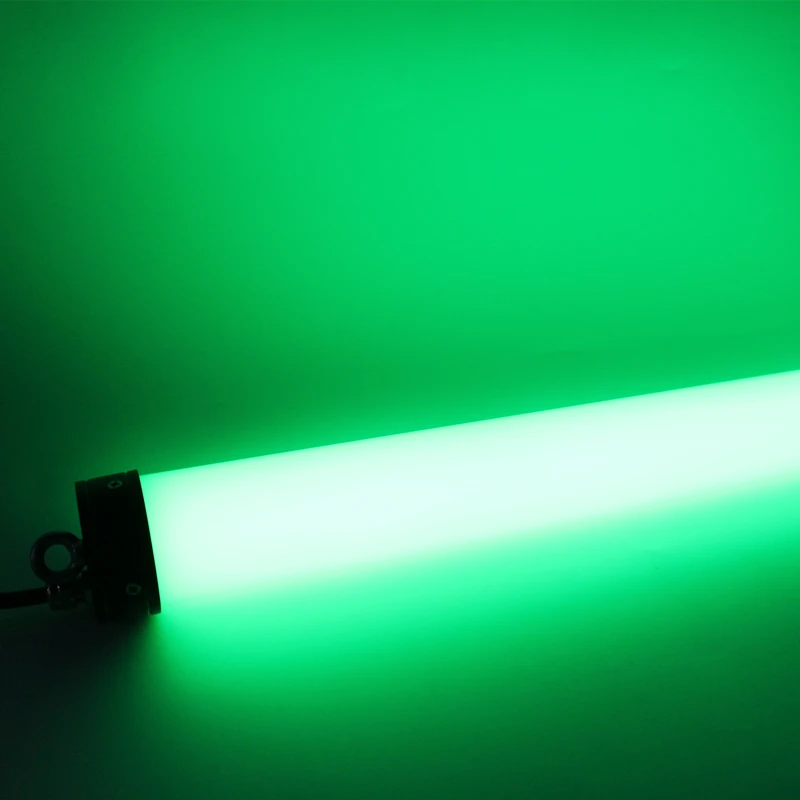 Праздничное освещение dc24v dmx управление rgb 360 Светодиодная подвесная трубка освещения