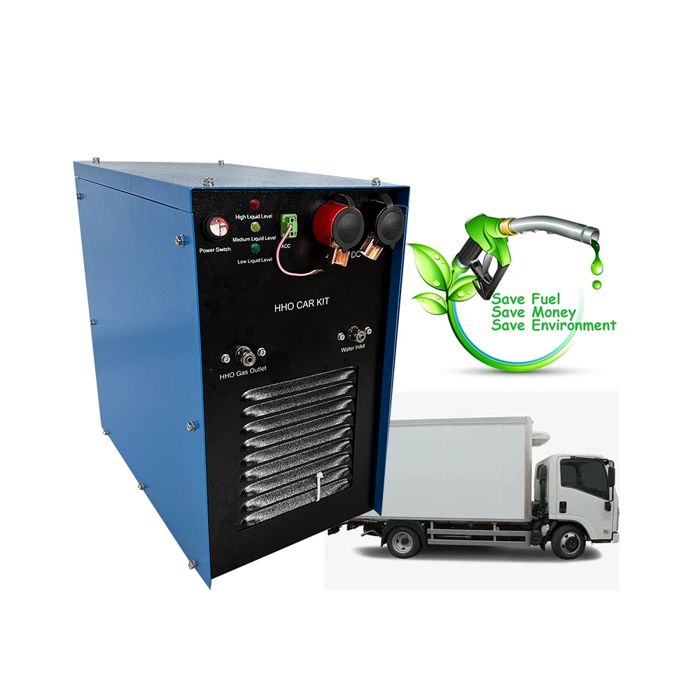 Daqing car care equipment hydrogen fuel cell kit hho car kit hydrogen generator for diesel trucks 250L/h