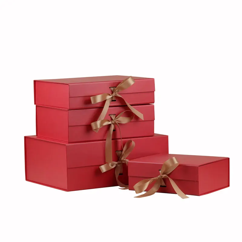 luxury design red cardboard valentine empty gift boxes boxes