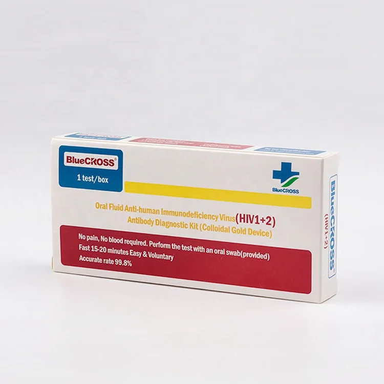 
HIV Saliva Rapid Test/ 4th Generation HIV ab /ag Test Kit 
