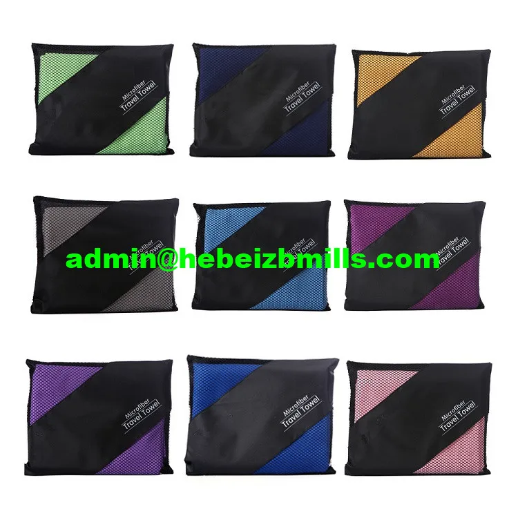  Quick dry Gym sports sweat travel Microfiber towel