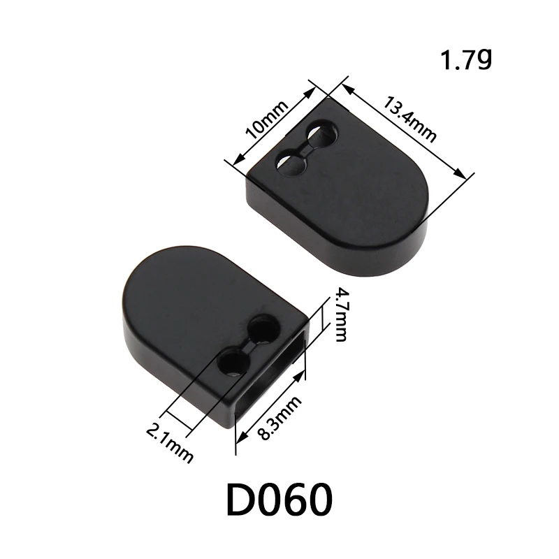 Newest blank metal rope end cord lock stopper bell cord cap for handbags/swimwear