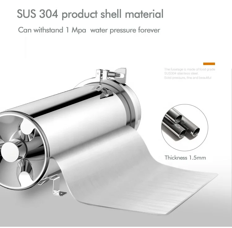 Hot sales Outdoor Ultrafiltration Water Purifier Stainless steel housing UF PVDF membrane Water Treatment Water Filter