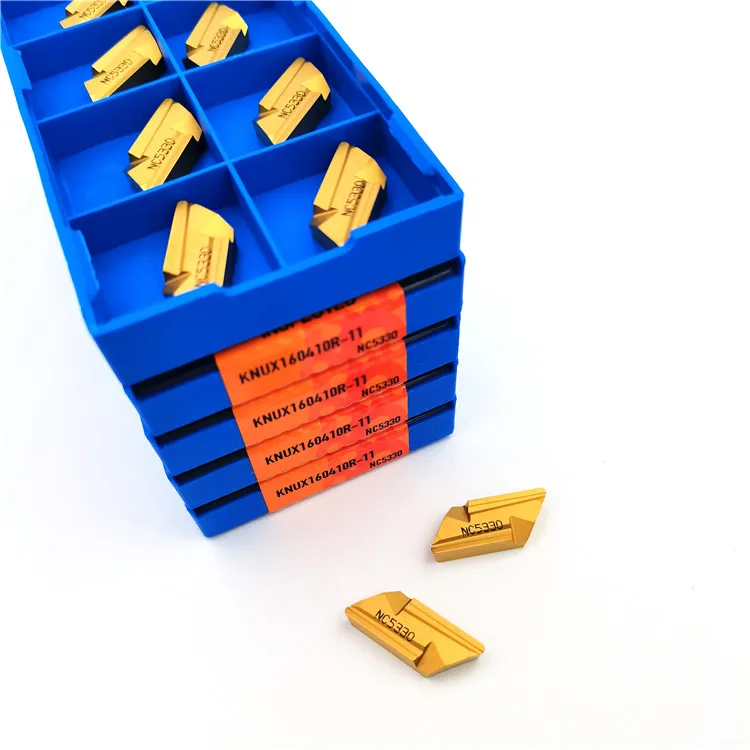 KNUX160410R-11 NC5330 Korloys inserts milling carbide insert KNUX carbide shim korloys inserts original