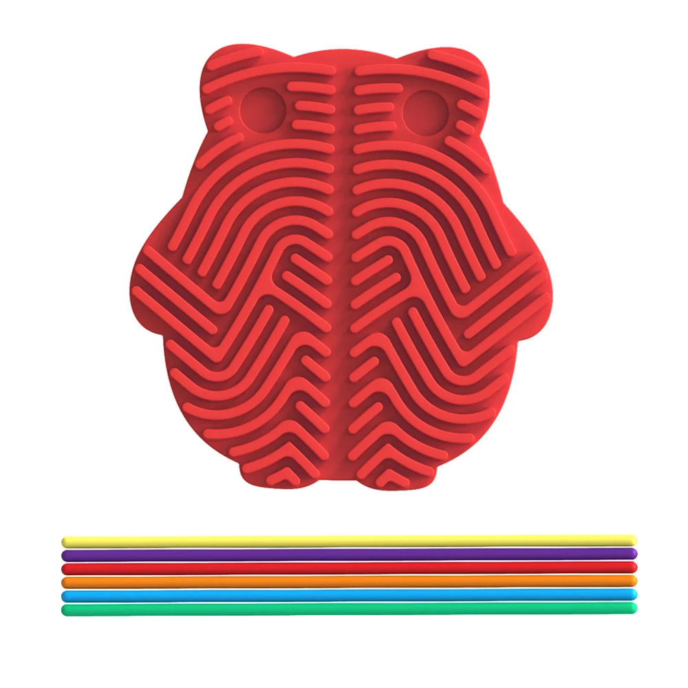 Custom Wholesale Autism Sensory Products Fidgets Pad Busy Board for Stress Relief Fidget Toys Silicone Sensory Activity Board