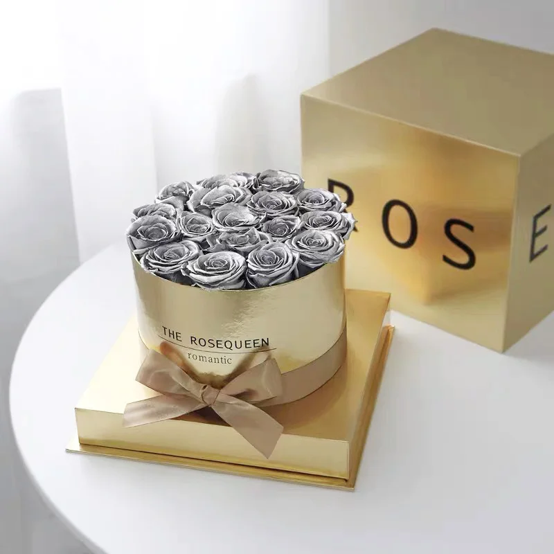 Wholesale 2022 new design popular preserved roses new gift eternal rose preserved flower in box