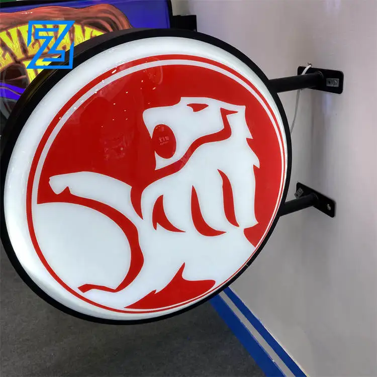 Outdoor Lightbox Advertising Round Led Sign Light BoxOutdoor Waterproof