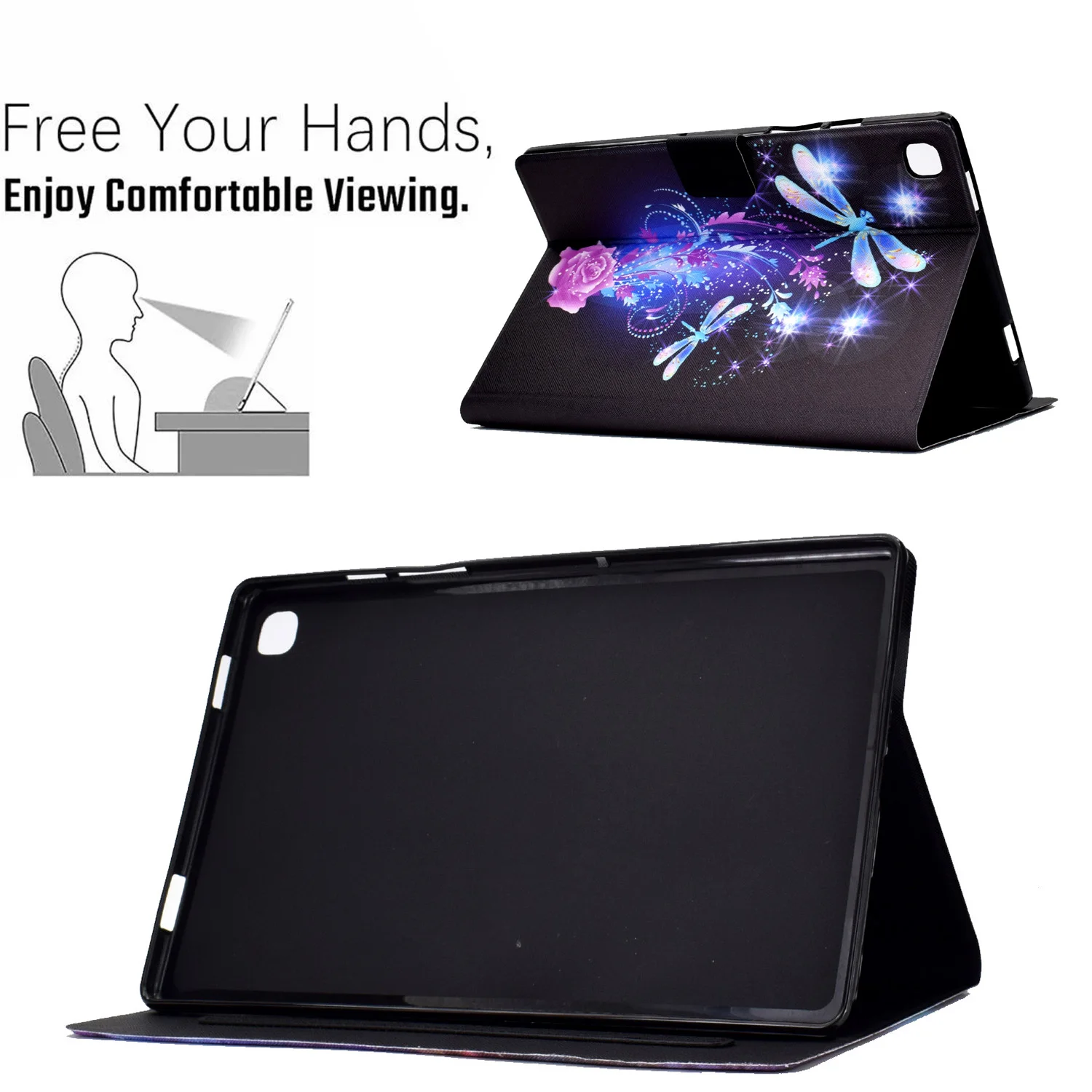 Tab A7 Lite Cover for Samsung Galaxy Tab A7 Lite 2021 SM-T225 T220 8.7 inch Soft Silicone for Samsung Tab A7 case Shell Stand