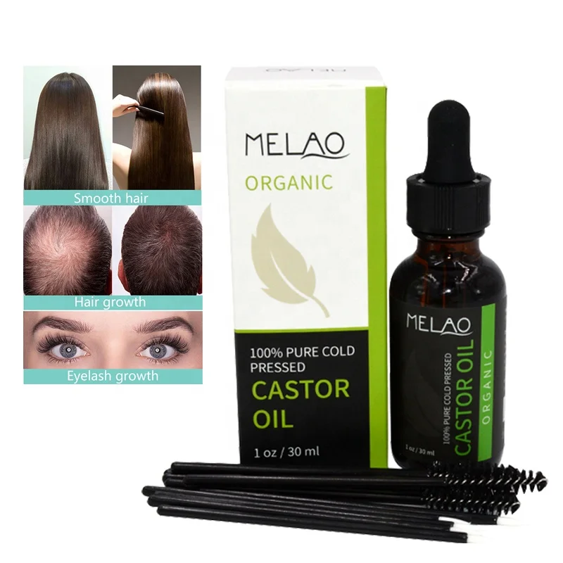 Оптовая продажа, эфирное масло коммерческого класса 30 мл, 100% чистое холоднопрессованное органическое, черное касторовое масло