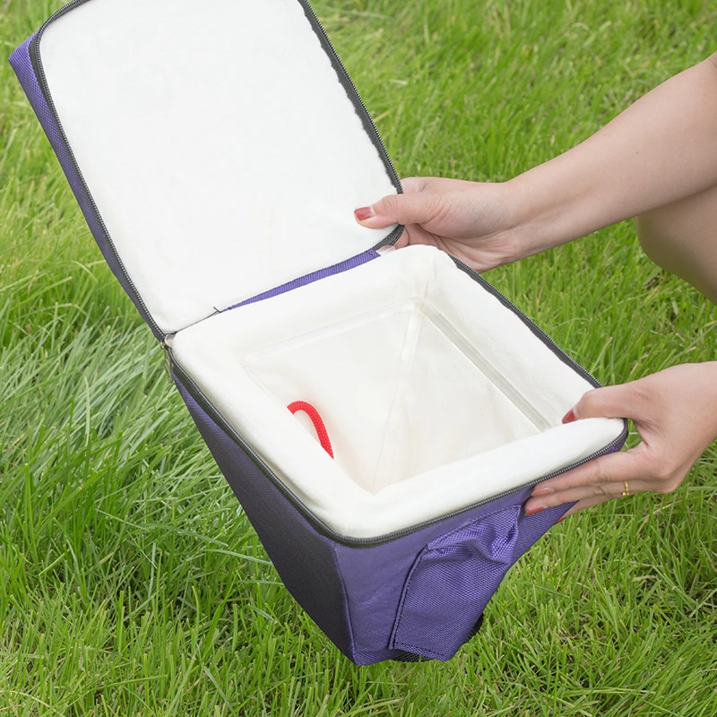 Hot Sale High Quality Crystal Singing Pyramid Carry Case