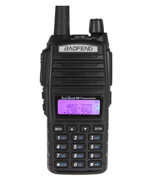baofeng UV-82 CE FCC Certified High Power 5w Dual band two way radio with Flashlight