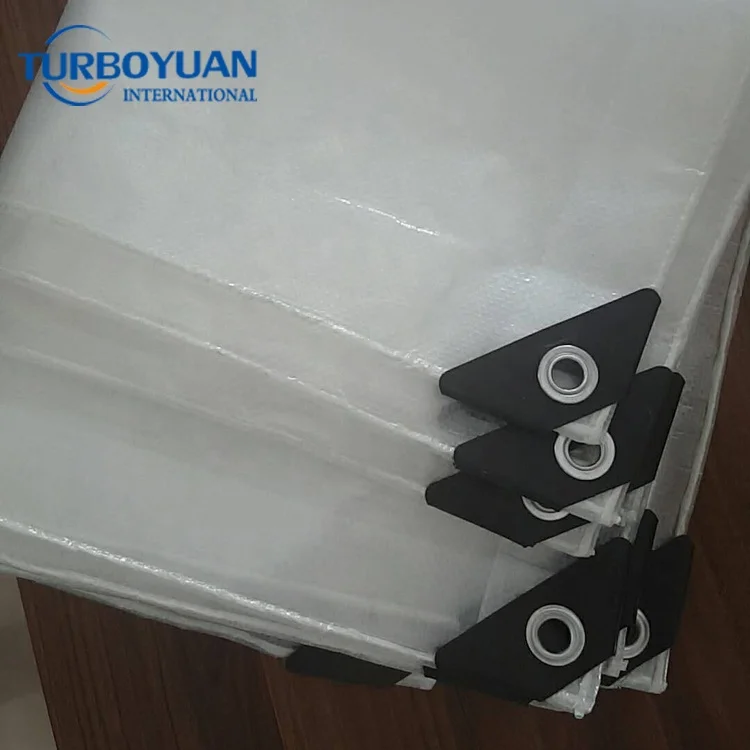 Agricultural greenhouse cover reinforced plastic woven film / clear polyweave rain covers for cherry tree