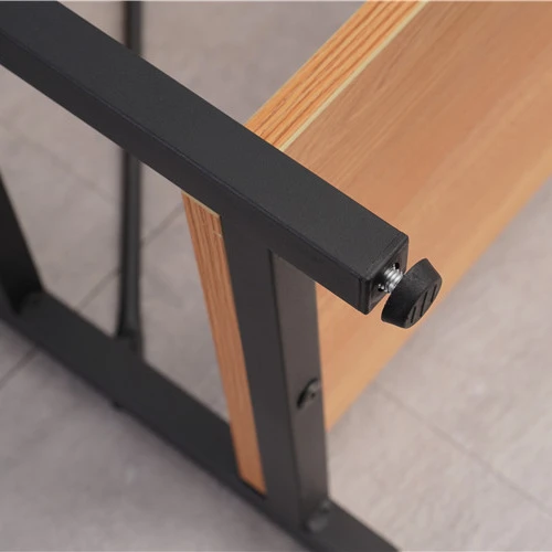 Modern Furniture Office Bookcase Living Room Wood Metal Bookshelf Storage Rack Bookshelves