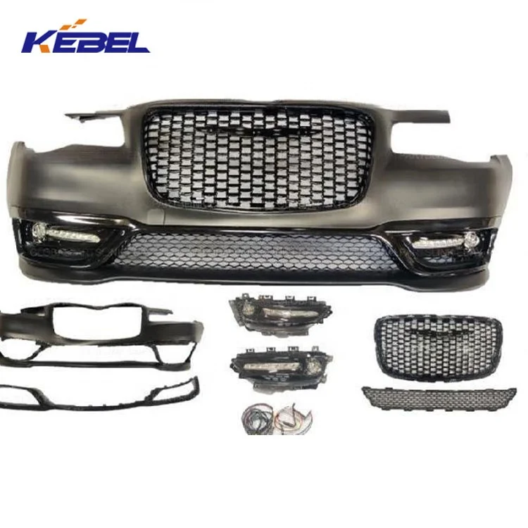 Car parts bumper assembly body kit car front bumper kit for Dodge Chrysler 300C SRT 2015 2016 2017 2018 2019 2010 2021 2022 2023