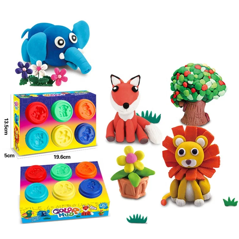 DIY Plasticine colored clay creation kindergarten early education children hands-on training toys wholesale 2024